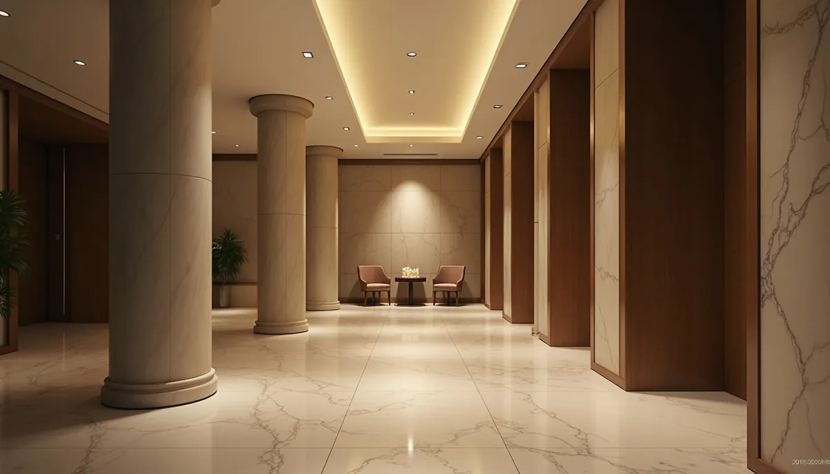 Vstupní lobby pětihvězdičkového hotelu