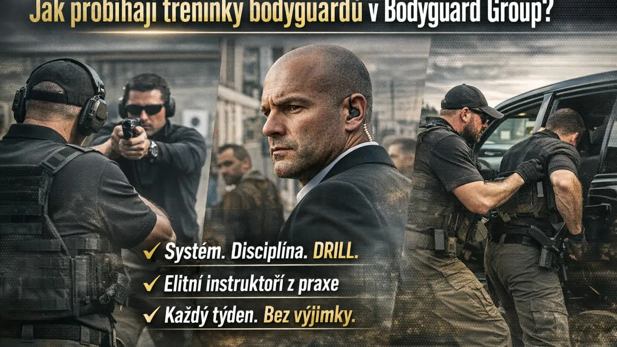 Jak probíhají tréninky bodyguardů v Bodyguard Group?