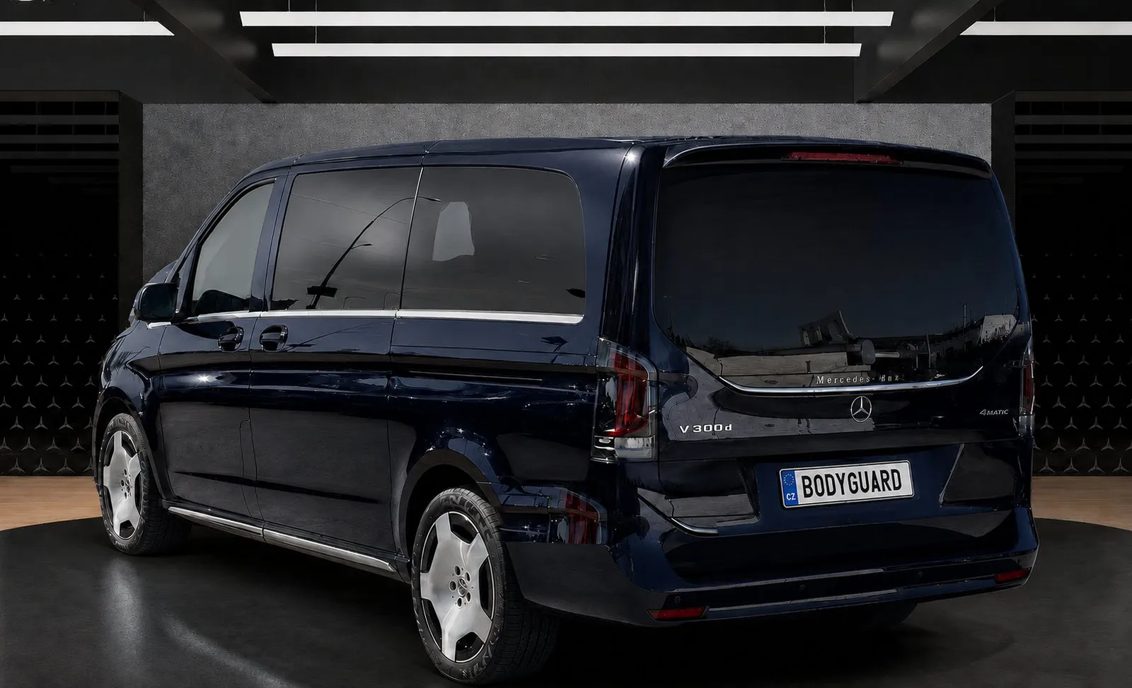 V-Class Exclusive Business V300 XL - vista posteriore
